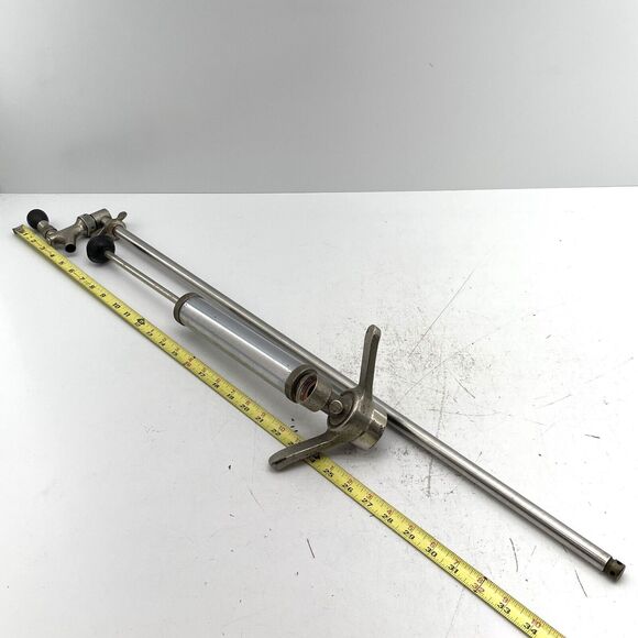 VTG Beer Hand Pump Single Tapper Keg Drum & Barrel Bar Tavern Standard Faucet - Picture 14 of 14